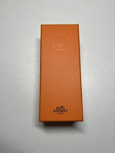 100% AUTHENTIC HERMES H PARIS ORANGE SMALL GIFT PRESENTATION BOX 6”X2.5” - Picture 1 of 4
