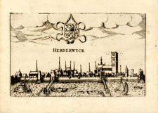 Antique Print-HARDERWIJK-NETHERLANDS-Guicciardini-1613