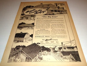 1918 THE BARRETT EVERLASTIC ROOFINGS COMPANY ORIGINALANZEIGE - Bild 1 von 1