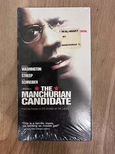 The Manchurian Candidate (2004) Denzel Washington VHS Tape Sealed - Picture 1 of 2