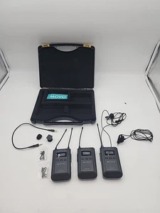 Movo Photo - WMX-20-DUO - Movo WMX-20-DUO 48-Channel UHF Wireless Lavalier - Picture 1 of 4