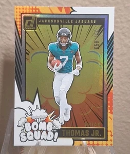 2024 Panini Donruss #6 Brian Thomas Jr - Bomb Squad Holo /100 (RC) JAGUARS - Picture 1 of 2