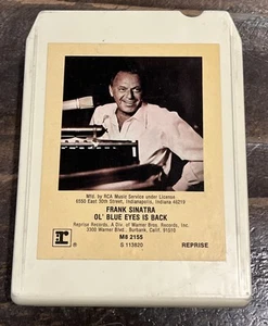 Vintage 1973 Frank Sinatra - Ol' Blue Eyes is Back- 8 Track Tape - Foto 1 di 4