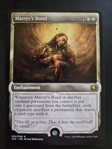 Martyr's Bond NM Signature Spellbook: Gideon MTG FREE SHIPPING - Picture 1 of 2