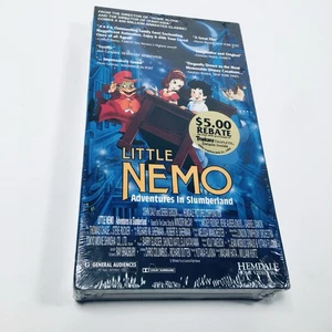 Rare Sealed New! Little Nemo - Adventures in Slumberland VHS, 1993 Vtg Classic - Picture 1 of 9