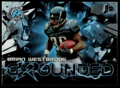 2023 Topps Composite Brian Westbrook RG-18 Resurgence Grounded Eagles - Image 1 of 2