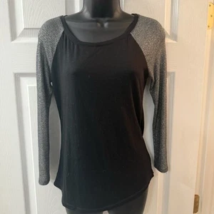 American Eagle Outfitters Damen Medium Langarm, glitzernde Ärmel - Bild 1 von 5