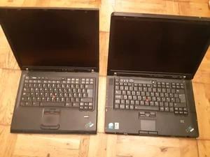 Lot 2 IBM ThinkPads for parts or repair - Picture 1 of 6
