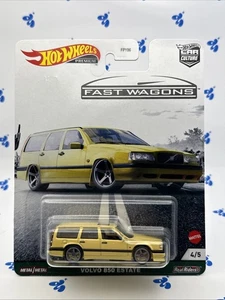Hot Wheels Premium Car Culture Fast Wagons Volvo 850 Estate 4/5 Free Shipping - Bild 1 von 17