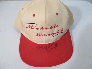 Michelle Wright Country Singing Artist Autographed Snapback Hat Stained Dirty - Picture 1 of 10