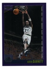 2000-01 TOPPS CHROME KEVIN GARNETT CARD #16   **NM-MT**  TIMBERWOLVES