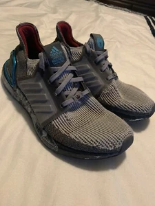 Adidas Ultraboost 19 GS Kids Star Wars Grey Millennium Falcon FW4230 Size 6Y - Picture 1 of 8
