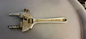 Hg-Slip & Lock- Nut Adjustable Wrench 1" To 3" Jaw Opening Chrome Mechanics Tool - Picture 1 of 2