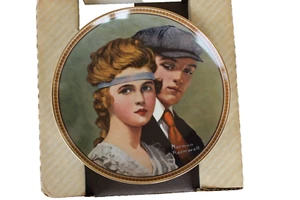 Knowles Plate - Rockwells wiederentdeckte Frauen - Treffen auf dem Weg - COA - Bild 1 von 9