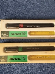 A.W. Faber-Castell 405 TG m Zeichenstift 2er Set 00-0,2 und 1-0,4 Vintage - Bild 1 von 12