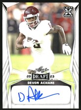 2023 Leaf Draft Autographs #BADA2 Devon Achane Auto