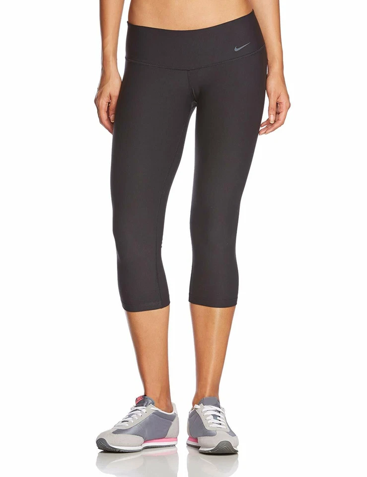 Новый NIKE [M] женщин легенда 2.0 туго подходит йога/тренажерный зал капри черный 577823-010 - Изображение 1 из 1