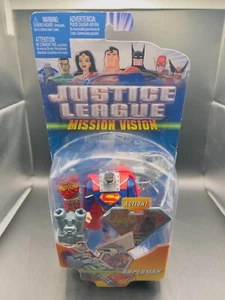 Mattel DC Justice League Modellino Mission Vision SUPERMAN - Foto 1 di 3