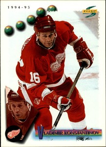 1994-95 Score Red Wings Hockey Card #96 Vladimir Konstantinov