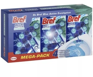 Bref Blue Active Eucalyptus Toilet Cleaner 9 x 50G - Picture 1 of 1