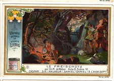 S676 - CHROMO LIEBIG DOREE / DORURE - 1901 - "LE FREISCHUTZ": 3rd ACT II SCENE