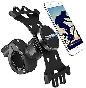 Universal magnetic bike, motorcycle, mount for cell phones - Picture 1 of 9