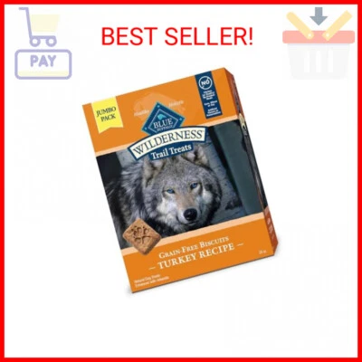 Galletas crujientes Blue Buffalo Wilderness Trail Treats altas en proteínas sin granos para perros Foto 1 de 2