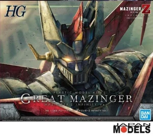 Great Mazinger - Grande Mazinga Infinitism - Infinity Bandai HG/144 Model Kit - Imagen 1 de 10