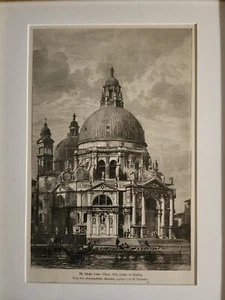 Santa Maria Della Salute Engraving Theuerkauf - Picture 1 of 5