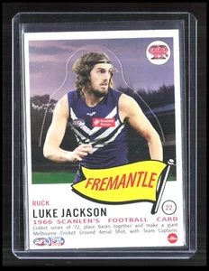 AFL 2024 Teamcoach Scanlens Fremantle Luke Jackson 22 Football Card CB-2-3-B-15 - Bild 1 von 8