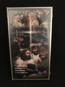 Jesus (VHS) Brian Deacon New Sealed Faith Christian Movies Religious - Imagen 1 de 4