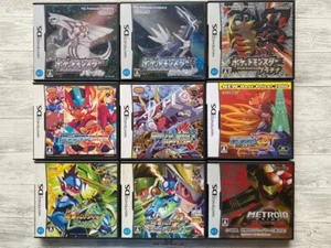 Nintendo DS Pokemon & Rockman & Rockman ZX ZX Advent & Zero Collection & Metroid - Foto 1 di 20