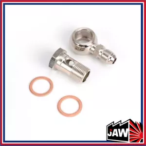 M18 x 1.5mm 6AN AN6 Water Banjo Bolt Kit Garrett T04B T04E GT40 GT42 GT45 Turbo - Imagen 1 de 1