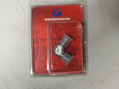 Goodridge 1/8" 90 grados con extremos AN-3 P/N 14-026 Foto 1 de 2