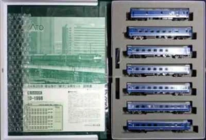KATO N Gauge 24 Series 25 Sleeper Express Galaxy 9-Car Set 10-1998 model train - Picture 1 of 10