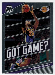 LeBRON JAMES 2019-20 Panini Mosaic GOT GAME? Insert #7 Los Angeles Lakers - Bild 1 von 2