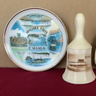 Niagara Falls Souvenir Plate And Maid Of The Mist Bell Souvenir