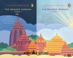 Brahma Purana Vol. 1 & Vol. 2 Paperback by Bibek Debroy, Free & Fast shipping - Picture 1 of 4