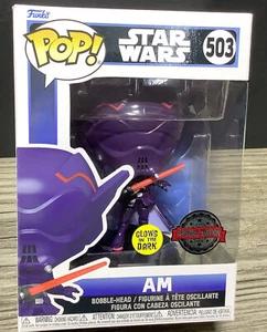 Funko POP AM Star Wars Brilla en la Oscuridad Edición Especial Vinilo Bobblehead Nº 503 - Imagen 1 de 12