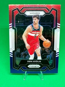 Deni Avdija 2023-24 Panini Prizm #261 Red White & Blue Prizm Washington Wizards - Picture 1 of 2