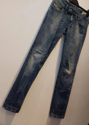 Ladies blue Diesel denim jeans nevy 28W  32L - Image 1 of 4