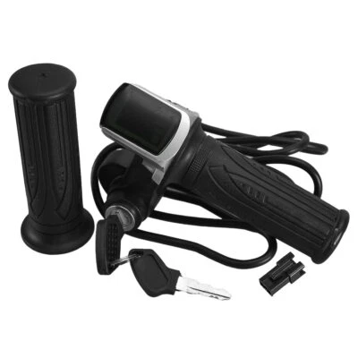36V Electric Scooter Bicycle E-Bike LED Display Twist Throttle Grip Handlebar B9 - Image 1 of 4