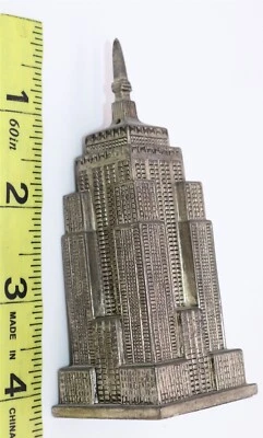 Godinger Silver Co. Металлическая солонка/перечная шейкер Empire State Buildings - Изображение 1 из 4