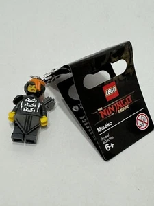 NEW LEGO Ninjago Misako Minifigure Keychain 853756 With Tag. C3 - Picture 1 of 2