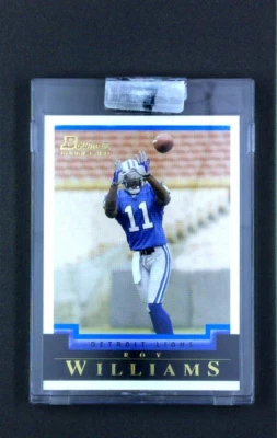 2004 Bowman #115 Roy Williams White Rookie /165 Uncirculated - Image 1 of 3