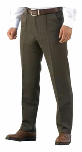 Classic Cavalry Mens twill Smart Casual formal Trousers Pants W32- 48 L 27 29 31 - Picture 1 of 14