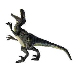 HASBRO  Jurassic World JW Dinosaur  Light up Rib & Sounds  9.5" Head to Tip Tail - Picture 1 of 14