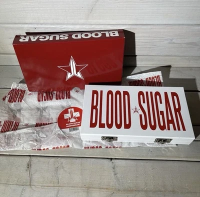 Jeffree Star Cosmetics BLOOD SUGAR Anniversary Eye Shadow Palette - NEW IN BOX! - Image 1 of 4