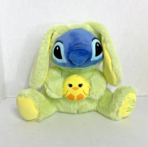 Disney Store Lilo & Stitch 2019 Easter Bunny Stitch Chick Plush 12” Damaged Tag - Picture 1 of 8