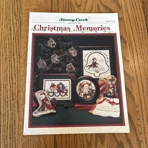 Stoney Creek~Christmas Memories ~Book 175  -Cross Stitch Ornaments stocking - Picture 1 of 6